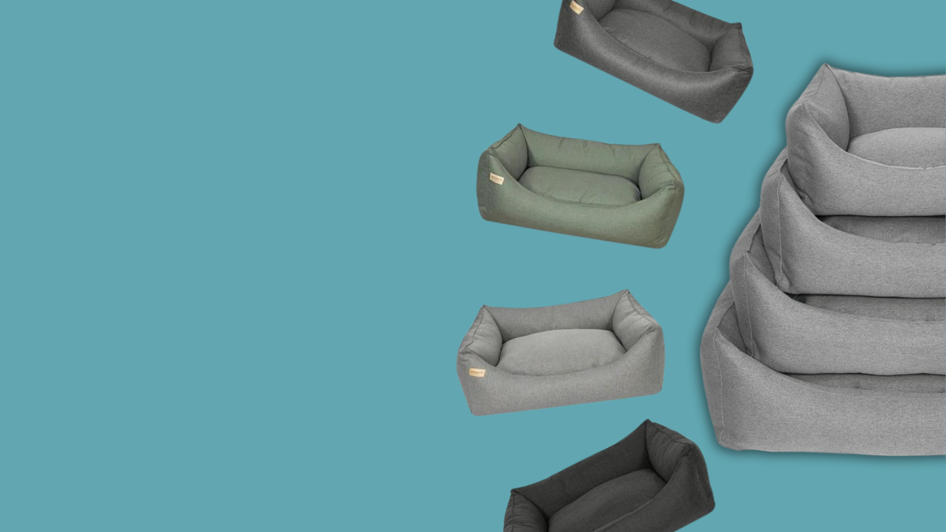 Balham Bark Comfy Dog Beds in Many colours and made in the UK